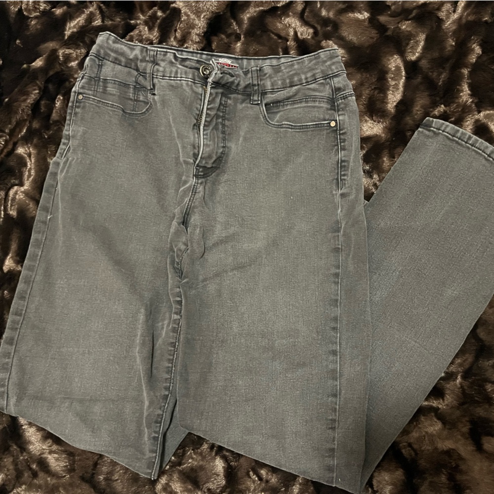 Gray boot cut Jeans